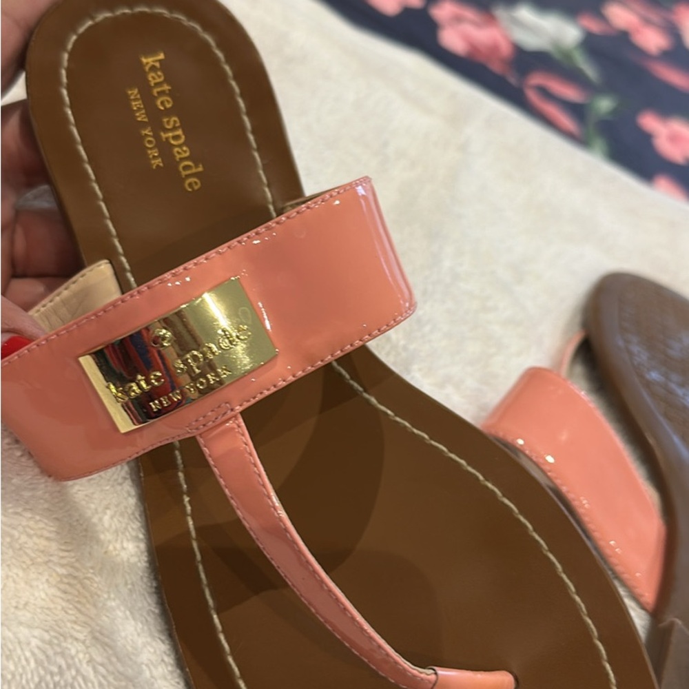 Black Friday until 11/17 kate spade Coral Patent Sandals